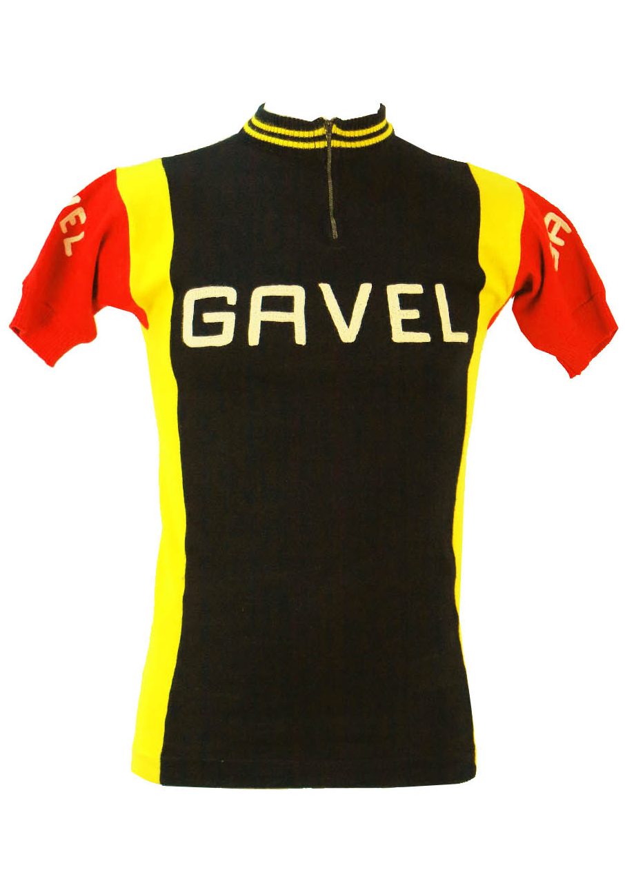 Black, Yellow and Red Cycling Jersey 