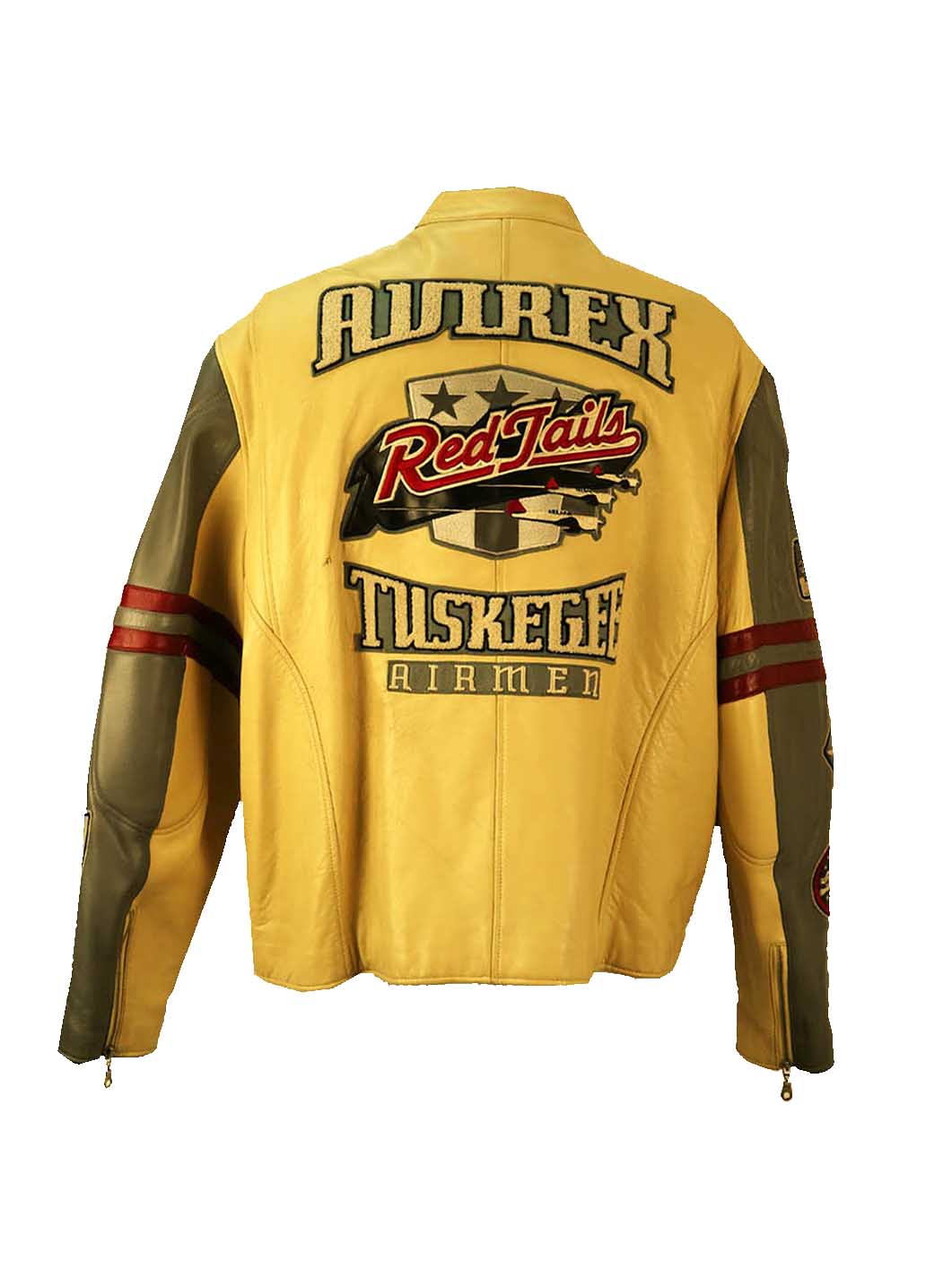 Avirex Tuskegee Airmen Leather Cafe Racer Jacket  XXL/XXXL  Reign Vintage