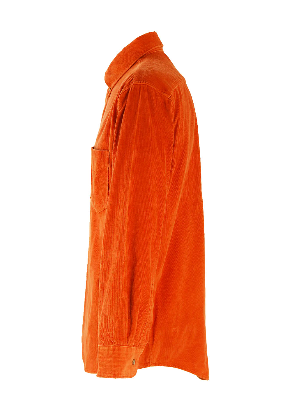 Levis Orange Corduroy Shirt - L/XL | Reign Vintage