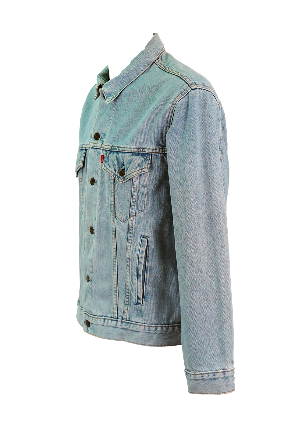 Levi's Light Wash Denim Jacket L Reign Vintage