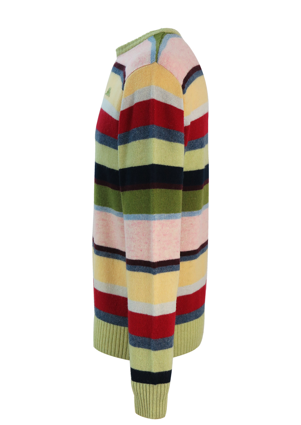 Kappa Multicolour Striped Wool Jumper - M/L | Reign Vintage