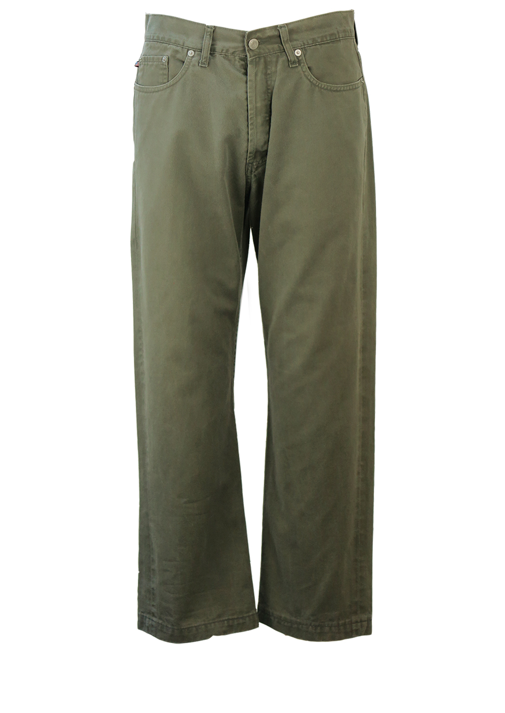Polo Ralph Lauren Khaki Green Jeans - 33 | Reign Vintage