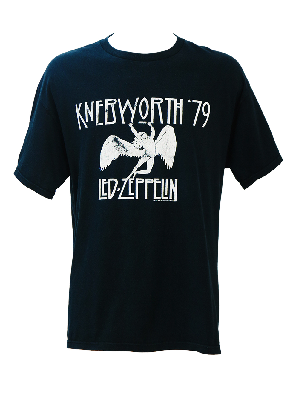 Repro Black & White Knebworth '79 Led Zeppelin T-shirt - XL/XXL | Reign ...