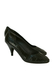 Black Snakeskin High Heel Court Shoes - UK Size 5