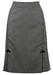 Blumarine Black & White Houndstooth Check Knee Length Skirt - M