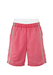 Lacoste Coral Pink Swim Shorts with Beige Side Stripes - M/L