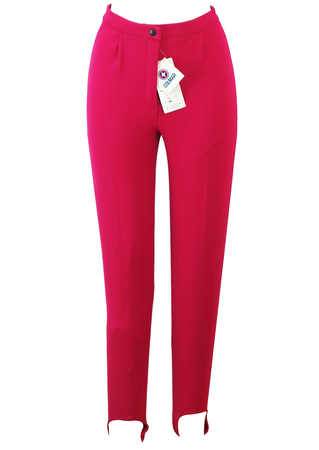 Colmar Fuchsia Pink Stirrup Legging Style Ski Trousers - New - XS/S