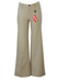 Vintage 70's Light Beige Corduroy Flared Trousers - New - S