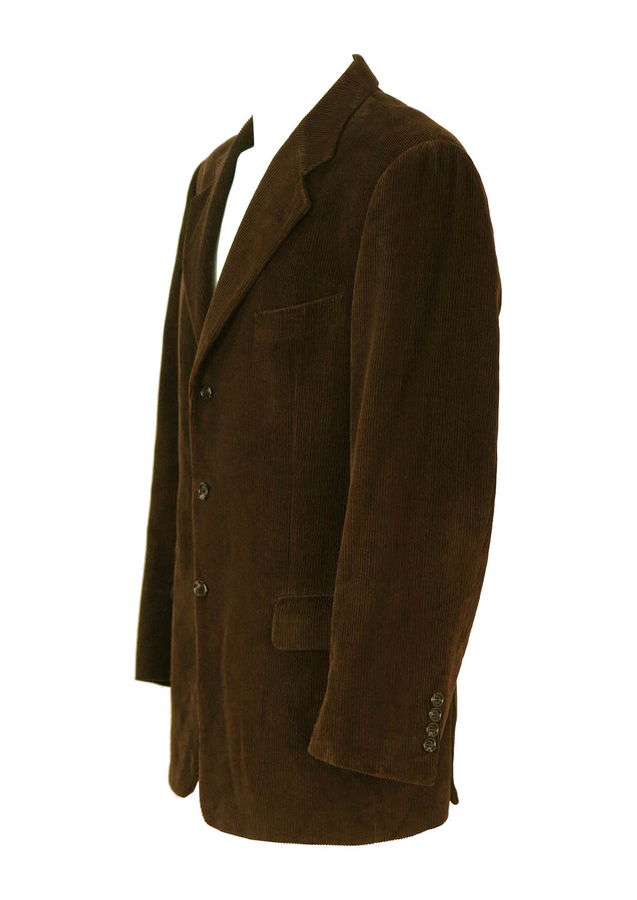 Dark Brown Corduroy Jacket XL/XXL Reign Vintage