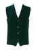 John Walker Green Knit Waistcoat with Ribbed Back and Front Pockets - S/M