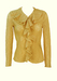 Ralph Lauren Cream Lace Blouse with Ruffle Front Detail - S