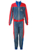 Vintage 90's Kappa Two piece Tracksuit in Red & Blue with Stonewashed Denim - M/L