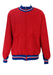 Red & Blue Part Wool Sibille Cycling Jacket - L/XL
