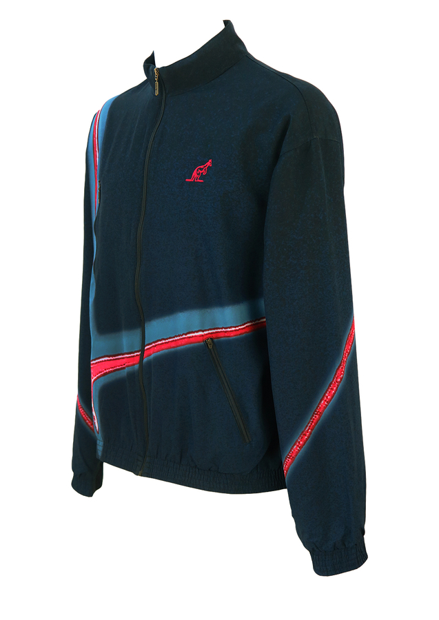 Australian by L’Alpina Navy Blue Track Jacket with Red, White & Blue