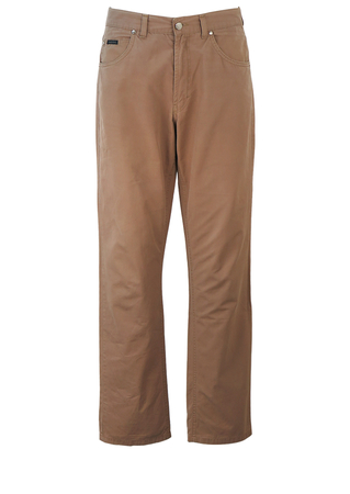 Valentino Jeans Beige Chino Trousers - W33"