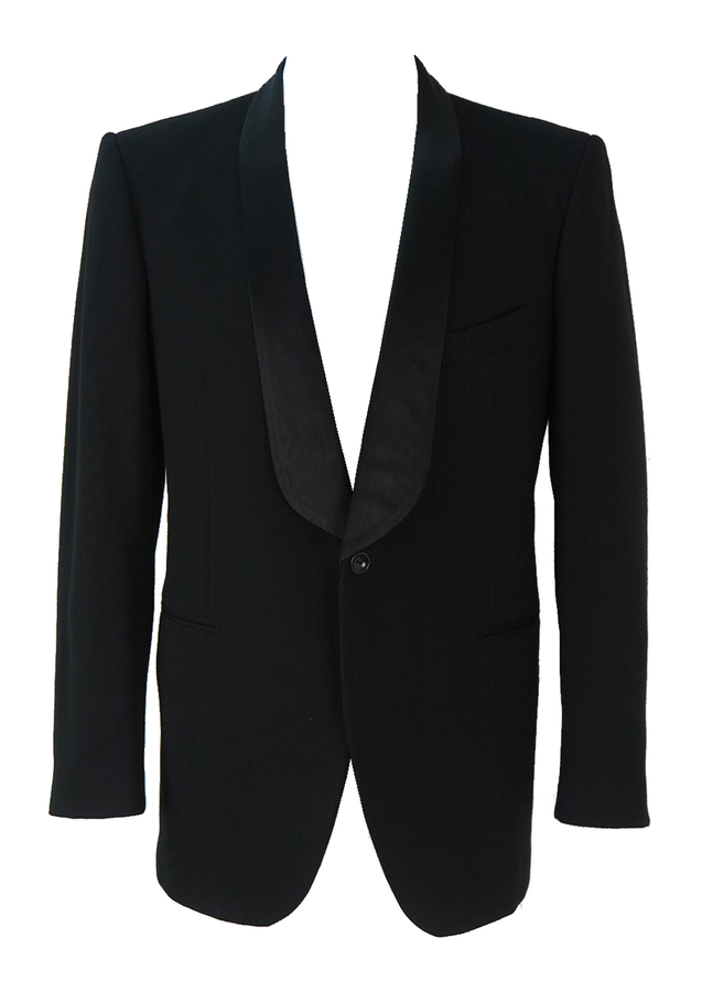 Black Tux Evening Jacket - M | Reign Vintage