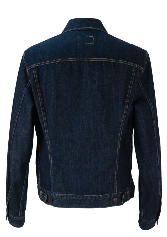Levis Dark Blue Denim Jacket - L/XL | Reign Vintage