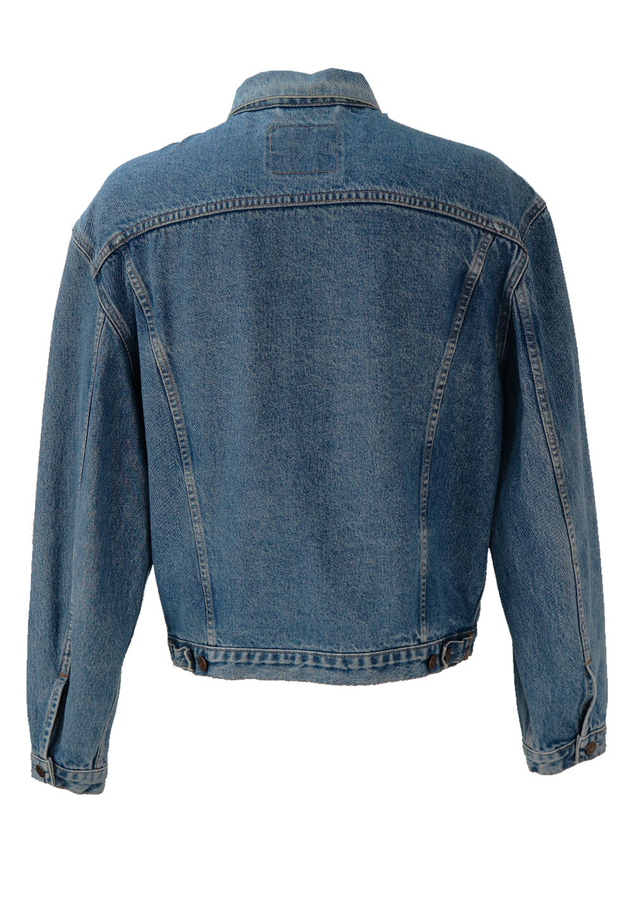 Levis Denim Jacket in Mid Tone Blue - L / XL | Reign Vintage