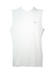 Champion White Sleeveless T-Shirt - L/XL