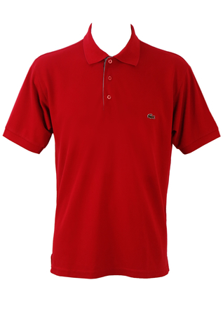 Lacoste Red Polo Shirt - XL