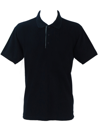 Lacoste Navy Blue Polo Shirt - L